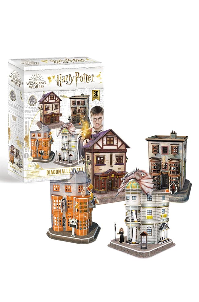 comprar libro PUZZLE 3D HARRY POTTER HOGWARTS CALLEJON DIAGON SET VARIOS AUTORES Leolibros.cl / Qué Leo Copiapó