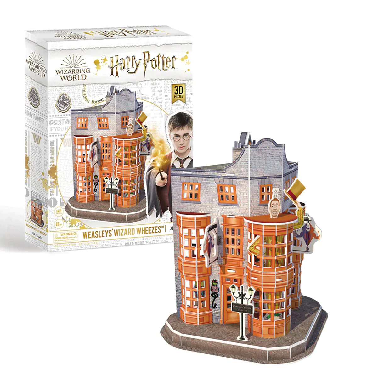 comprar libro PUZZLE 3D WEASLEYS HARRY POTTER VARIOS AUTORES Leolibros.cl / Qué Leo Copiapó