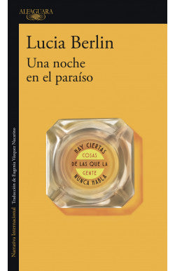 Comprar libro  UNA NOCHE EN EL PARAISO - LUCIA BERLIN con envío rápido a todo Chile