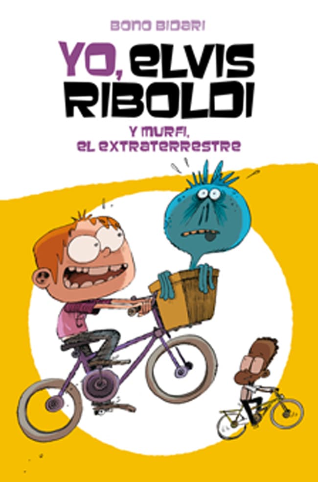 YO, ELVIS RIBOLDI Y MURFI EL EXTRATERRESTRE BONO BIDARI | CÓMIC & MANGA